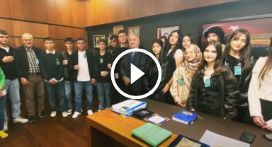 Gazi Meclis'te Giresun Rüzgarı! Fen Lisesi Öğrencileri Milletvekili Temür ile Buluştu