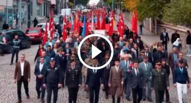 Şebinkarahisar'da 100 Yıllık Gurur! Atatürk'ün İzinde Tarihi Yürüyüş