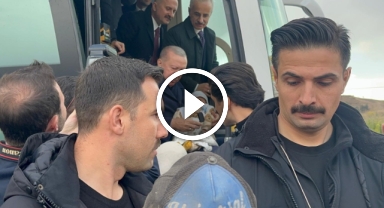 Cumhurbaşkanı Erdoğan, 4 aylık bebeği görünce konvoyu durdurdu