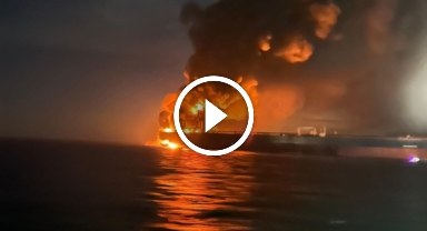 Gemide Yangın Paniği! 25 Kişi Kurtarıldı, Müdahale Sürüyor