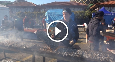 Hamsi Festivali'nin gözdesi 'Hamsili su böreği ve hamsili döner' oldu