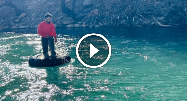 İki ülke sınırında balık avı