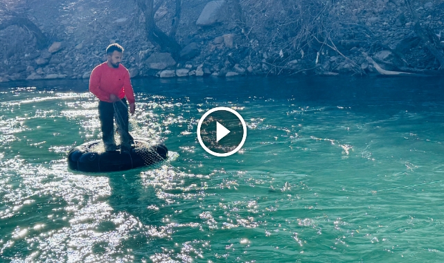 İki ülke sınırında balık avı