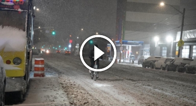 New York ve New Jersey'i kar fırtınası vurdu, acil durum ilan edildi!